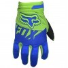 Dirtpaw Green/Blue Motocross Gloves