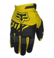 Dirtpaw Yellow Motocross Gloves