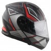 IMS Aquila Black/Red Matte Helmet