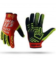 1UP4D Kronos Youth Red/Fluor Gloves