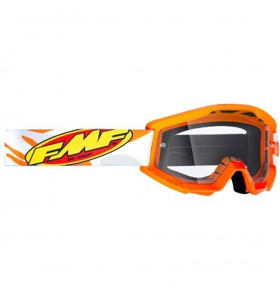 FMF Powercore Assault Orange/Grey Goggles