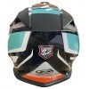 Progrip 3009 Youth Helmet Green/Blue/Orange