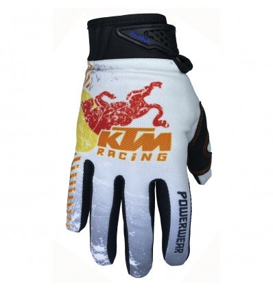 Luvas Cross POWERWEAR Branco/Laranja