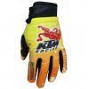Luvas Cross POWERWEAR Branco/Laranja