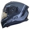 1UP4D Python Black/White Full Face Helmet