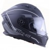 1UP4D Python Black/White Full Face Helmet