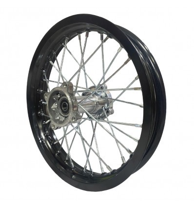 Jante Pit Bike 14" Traseira Alumínio - 15mm