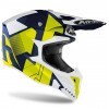 Capacete Airoh WRAAP Raze Azul Gloss