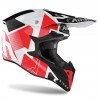 Airoh WRAAP Raze Red Gloss Helmet