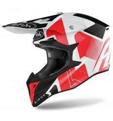 Airoh WRAAP Raze Red Gloss Helmet