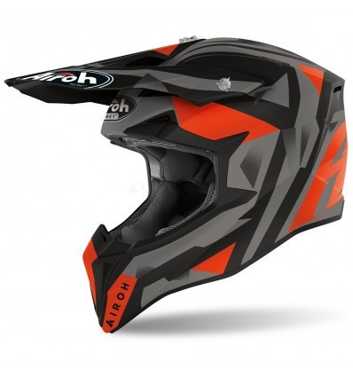 Capacete Airoh WRAAP Sequel Laranja Matte