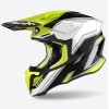 Airoh Twist 2.0 Shaken Yellow Gloss Helmet