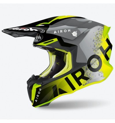 Airoh Twist 2.0 Bit Yellow Gloss Helmet