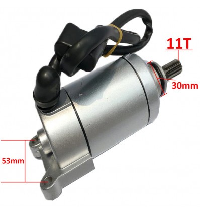 ZS250 Starter Motor - 11 teeth