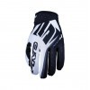 Five MXF4 Youth White Gloves