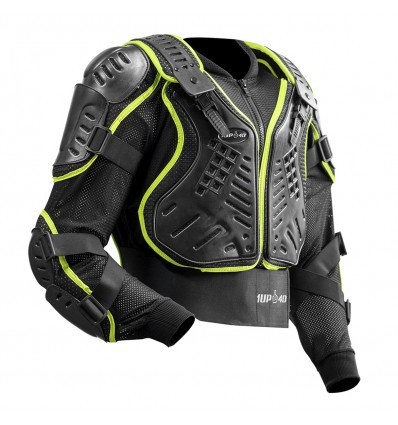1UP4D KRONOS Black/Fluo Kids Full Vest