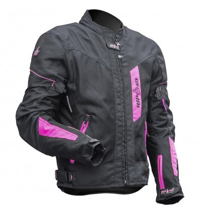 Women's Road Jacket 1UP4D Python Black/Pink
