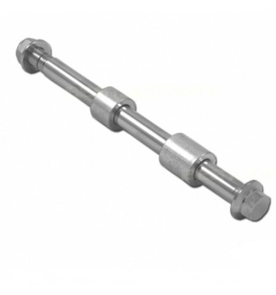 EIXO RODA COMPLETO PIT BIKE 15MM