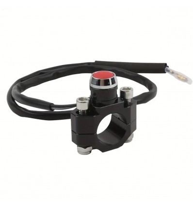 Metallic Stop Button for Motorcycles