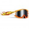 FMF Powercore Assault Orange Mirrored Goggles