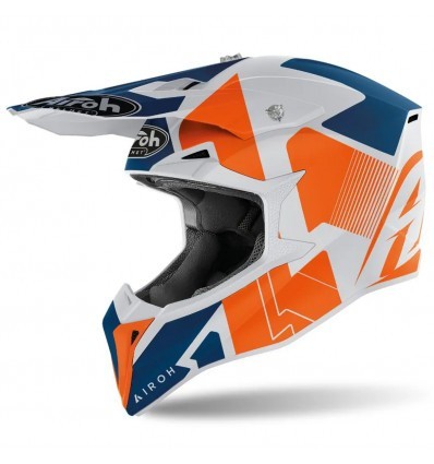 Airoh WRAAP Raze Orange Matt Helmet
