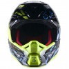 Alpinestars SM-5 Action Black/Cyan/Fluo Helmet