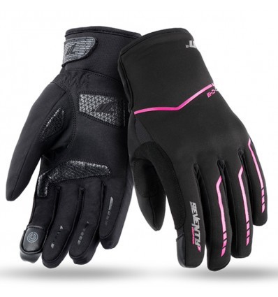 Seventy Winter Urban Black/Pink Lady Road Gloves