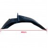 Guarda-Lamas Dianteiro Super Racer Preto