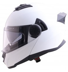 1UP4D Sphinx White Modular Helmet