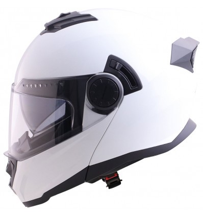 1UP4D Sphinx White Modular Helmet