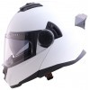 1UP4D Sphinx White Modular Helmet