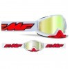 FMF Powerbomb Rocket White Mirrored Goggles