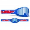 FMF Powerbomb Rocket Blue Mirrored Goggles