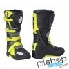 IMS Factory Black/Fluo Motocross Boots