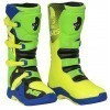 IMS Factory Green/Blue/Fluo Motocross Boots