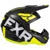 Black/Yellow TORQUE TEAM FXR Helmet