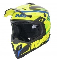 IMS Sprint Fluor/Blue Helmet