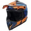 IMS Sprint Blue/Orange Helmet