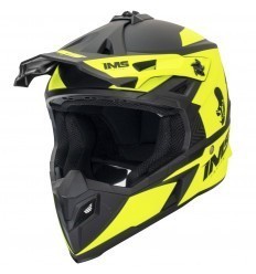 IMS Sprint 21 Black/Fluor Helmet