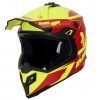 IMS Sprint 21 Red/Fluor Helmet