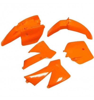 Orange KTM SX 50cc Plastics