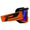 PROGRIP ATZAKI Black/Orange Motocross Goggles