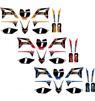 Red Bull Stickers Graphics Decal Sheet - 19PC 18x12 MX ATV