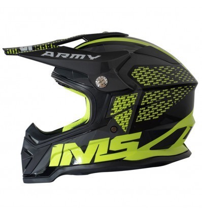 IMS Army 22 Black/Fluor Helmet
