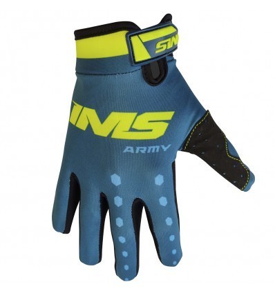 IMS ARMY Youth Blue/Fluo Gloves