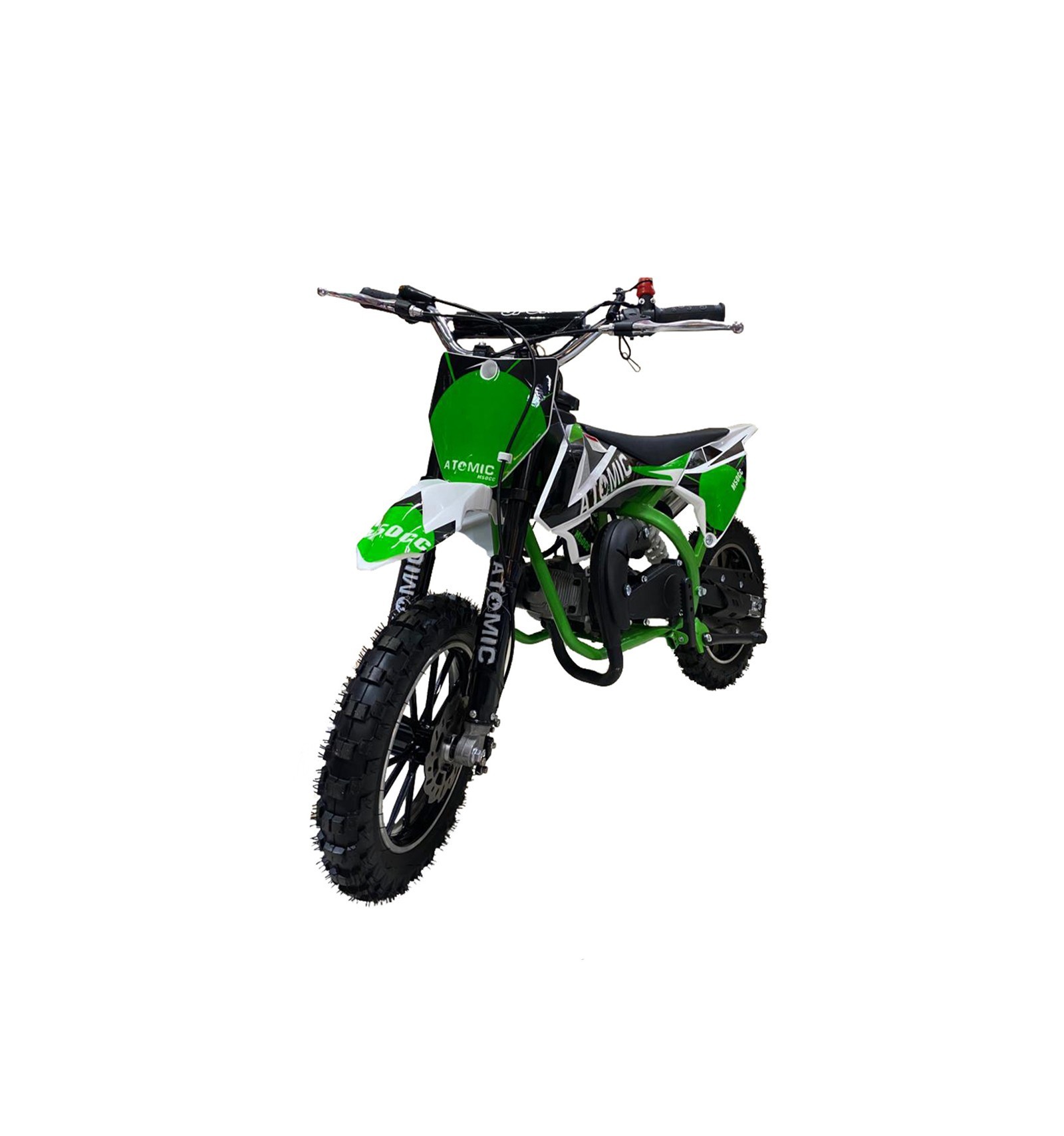 MINI MOTO 4 INFANTIL GASOLINA 50CC MTR MINI KF VERDE 