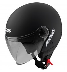 Black Mate AXXIS SQUARE SOLID Helmet