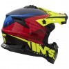 IMS Sprint 2022 Red/Fluor Helmet