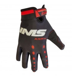 IMS ARMY Black/Red Gloves