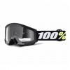 100% Strata Mini Black Goggles